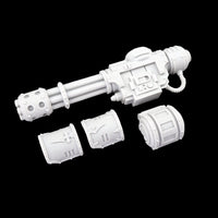 alt="Armiger Wardog Avenger Chain Cannon unassembled components"