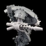 alt="graviton pulsars assembled on imperial knight armiger, right hand view"