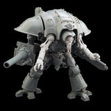 alt="imperial knight genestealer cult mining helping hands assembled on knight with skull head, reaper chainsaw and battle cannon"