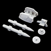 alt="imperial knight twin missile rack unassembled parts"