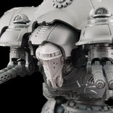alt="imperial knight head shown on an assembled imperial dominus kit"