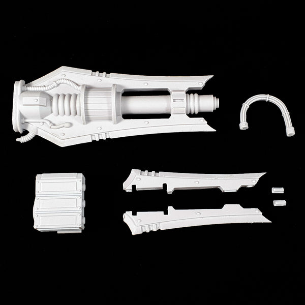 alt="Imperial Knight Ionic Las-Propulsor unassembled components"