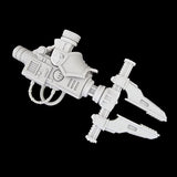 alt="imperial knight power loader claw arm assembled on mark three combat arm"