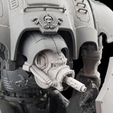 alt="Imperial Knight Replacement Weapons Head, shoota head on knight"