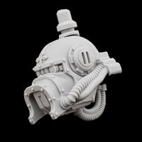 alt="Imperial Knight Replacement Weapons Head, blank head"