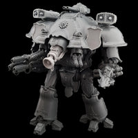 alt="Imperial Knight Replacement Weapons Head, speaker head on dominus valiant knight"