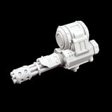 alt="Canopy mounted imperial knight gatling gun assembled"