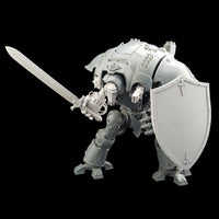 alt="imperial knight power sword being wielded by an imperial knight bearing a heater shield and knight helmet"