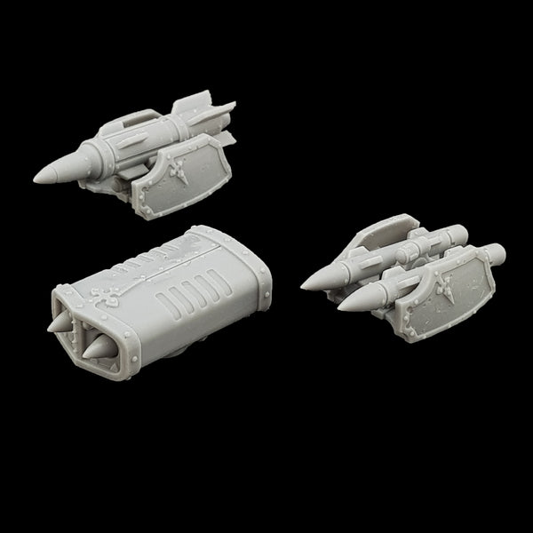 Mini Titan Missile Racks - 3D printed product