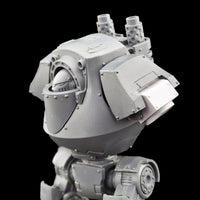 alt="contemptor dreadnought resin shoulder block fitted to a plastic contemptor"