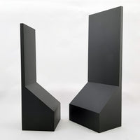 Sloped Backdrop Resin Display Plinths