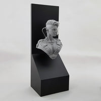 Sloped Backdrop Resin Display Plinths