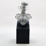 Square Bust Resin Display Plinths - 25 degree slant