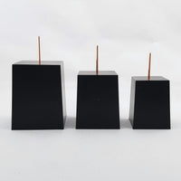 Tapered Square Resin Display Plinths