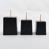 Tapered Square Resin Display Plinths