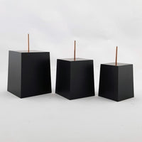 Tapered Square Resin Display Plinths