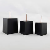 Tapered Square Resin Display Plinths