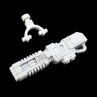 alt="imperial Knight pintle mounted volkite gun unassembled components"