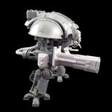alt="imperial knight volkite Chieorovile assembled and mounted on a questoris imperial knight kit"