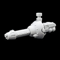 alt="imperial Knight pintle mounted plasma gun assembled"